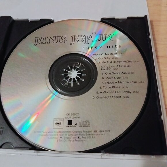 Janis Joplin Super Hits CD - Picture 4 of 5